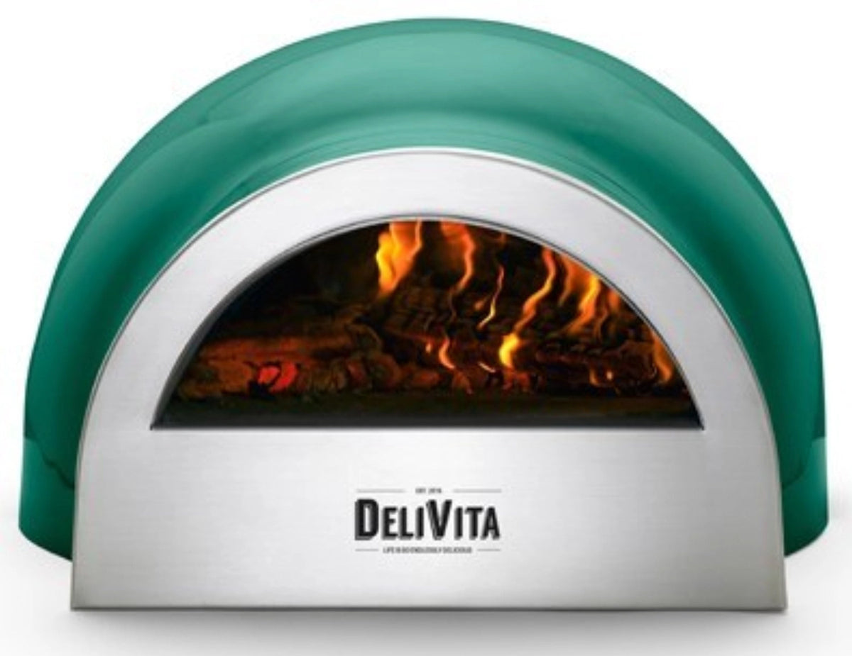 Ofen grün in Grün präsentiert im Onlineshop von KAQTU Design AG. Backutensilien ist von Delivita