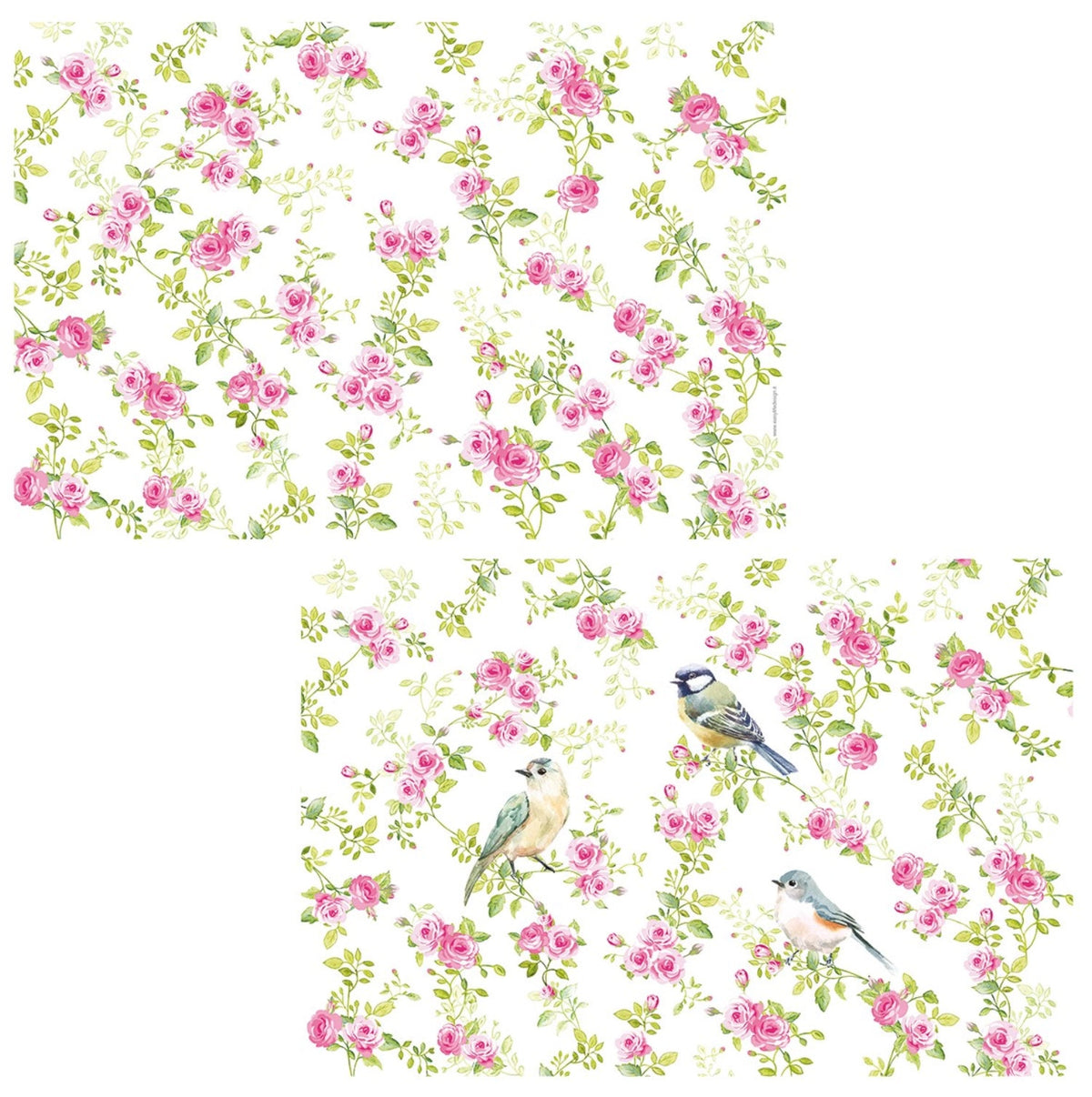 Spring Time Tischset doppelseitig 45x30cm in Mehrfarbig präsentiert im Onlineshop von KAQTU Design AG. Tischset ist von Easy Life