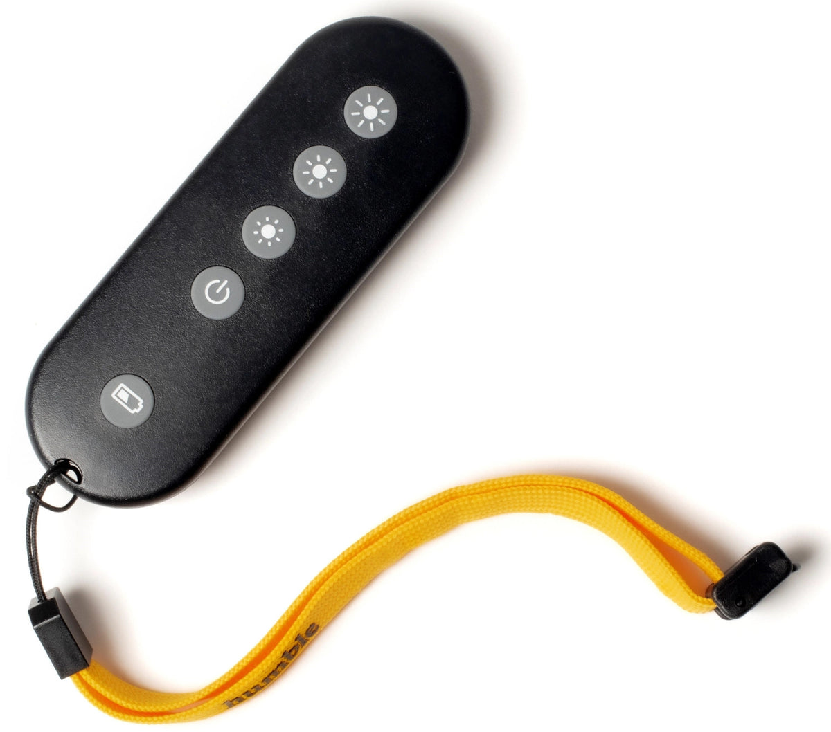 Schwarze Humble RF-Fernbedienung aus Kunststoff, Leuchtenzubehör von Humble Light