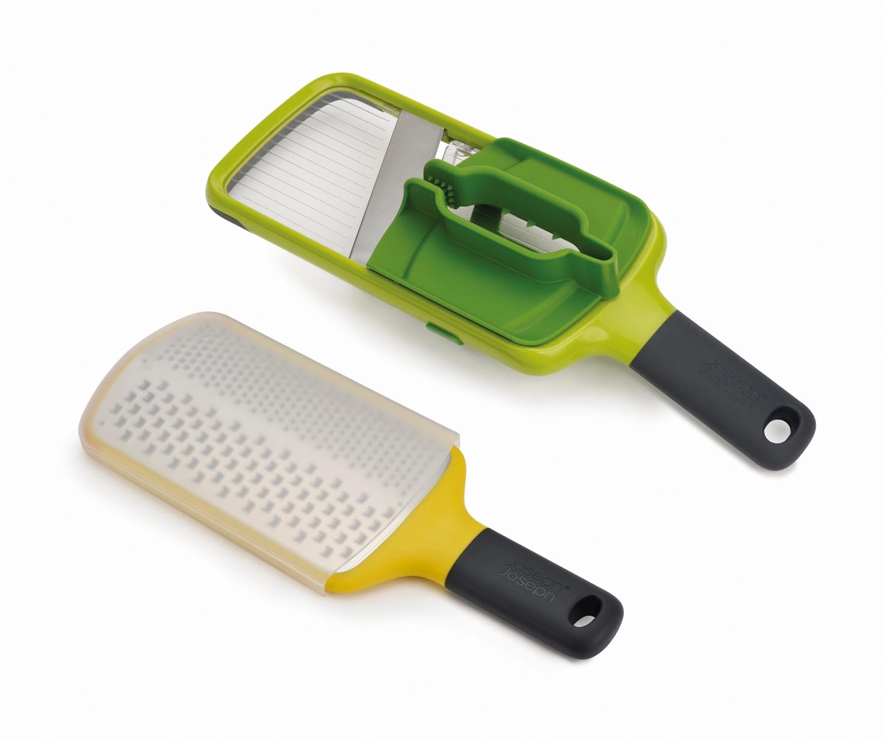 Promo Gadget Set 2tlg. Multi-Grip Mand. Multi-Grate Reibe in präsentiert im Onlineshop von KAQTU Design AG. Küchenhelfer ist von Joseph Joseph