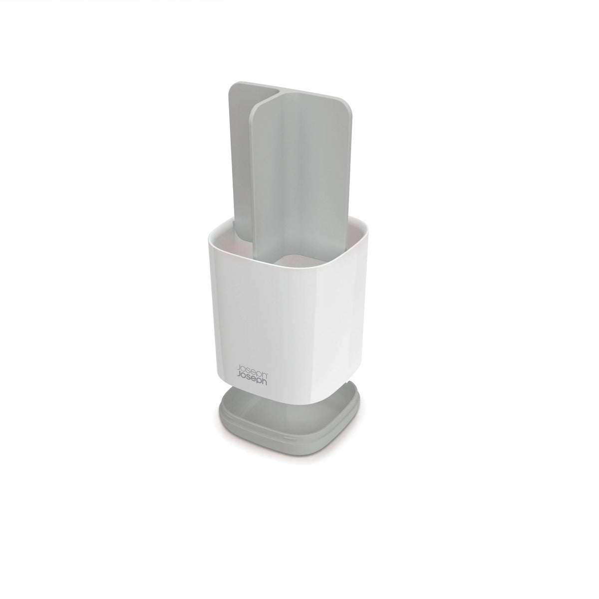 EasyStore Zahnbürstenhalte in Grau präsentiert im Onlineshop von KAQTU Design AG. Zahnputz ist von Joseph Joseph