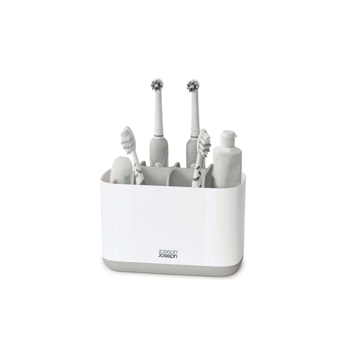 EasyStore Zahnbürstenhalter in Weiss präsentiert im Onlineshop von KAQTU Design AG. Zahnputz ist von Joseph Joseph