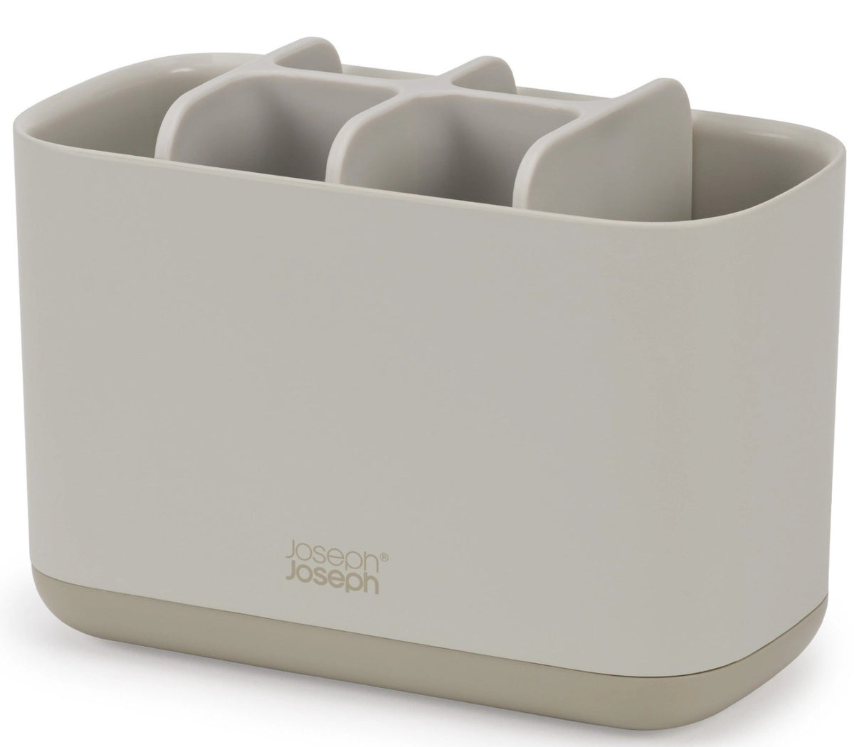 EasyStore Zahnbürstenhalter gross ecru in Beige präsentiert im Onlineshop von KAQTU Design AG. Zahnputz ist von Joseph Joseph