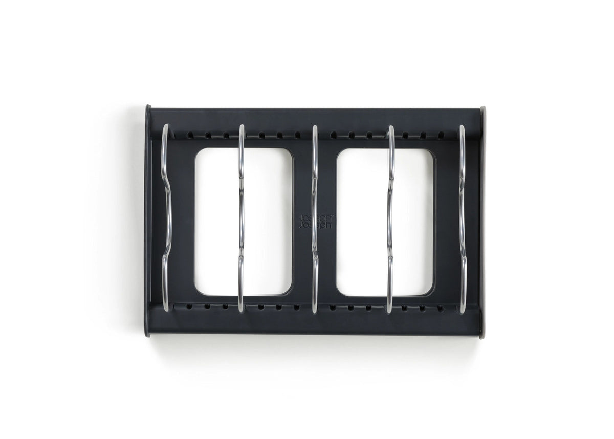 DrawerStore Organizer für mehr Kochgeschirr – Grau in Silber präsentiert im Onlineshop von KAQTU Design AG. Abwasch ist von Joseph Joseph