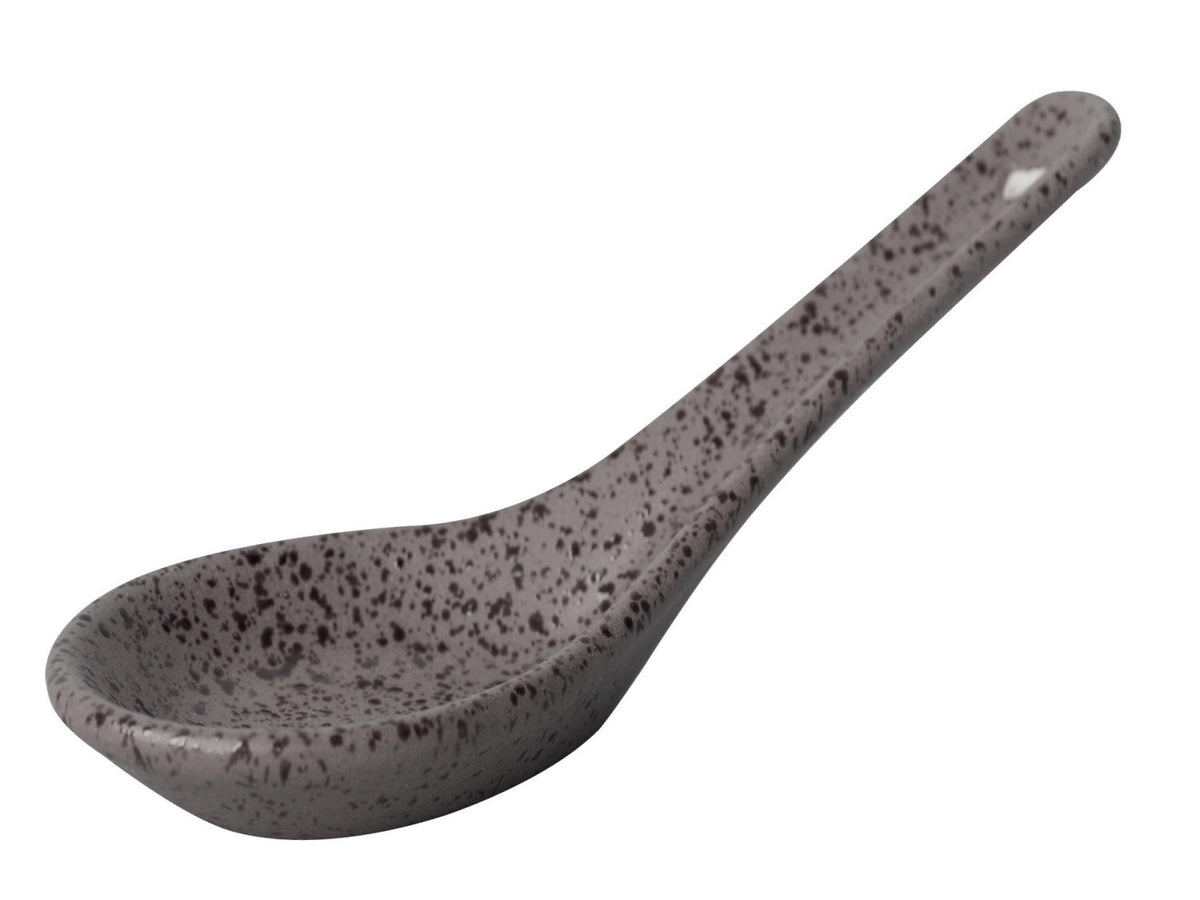 Stone Löffel in Silber präsentiert im Onlineshop von KAQTU Design AG. Besteck ist von Loveramics