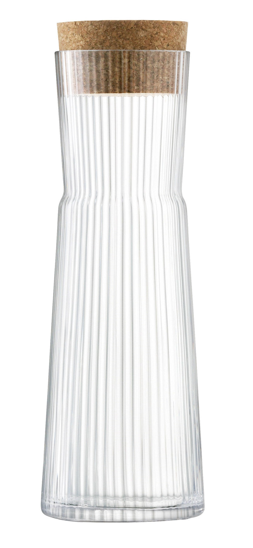 Gio Line Karaffe Korkstopfen 1.35L Klar in Transparent präsentiert im Onlineshop von KAQTU Design AG. Karaffe ist von LSA