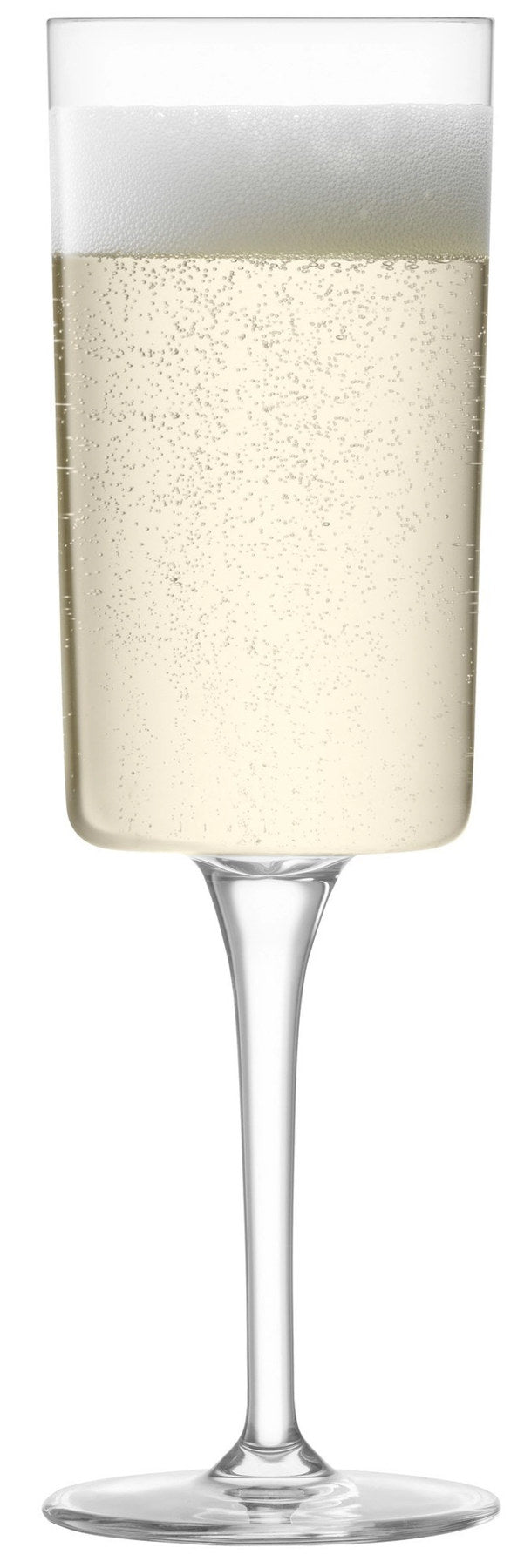 4er Set Gio Champagner Flutes 210ml Klar in Transparent präsentiert im Onlineshop von KAQTU Design AG. Wein- & Sektglas ist von LSA