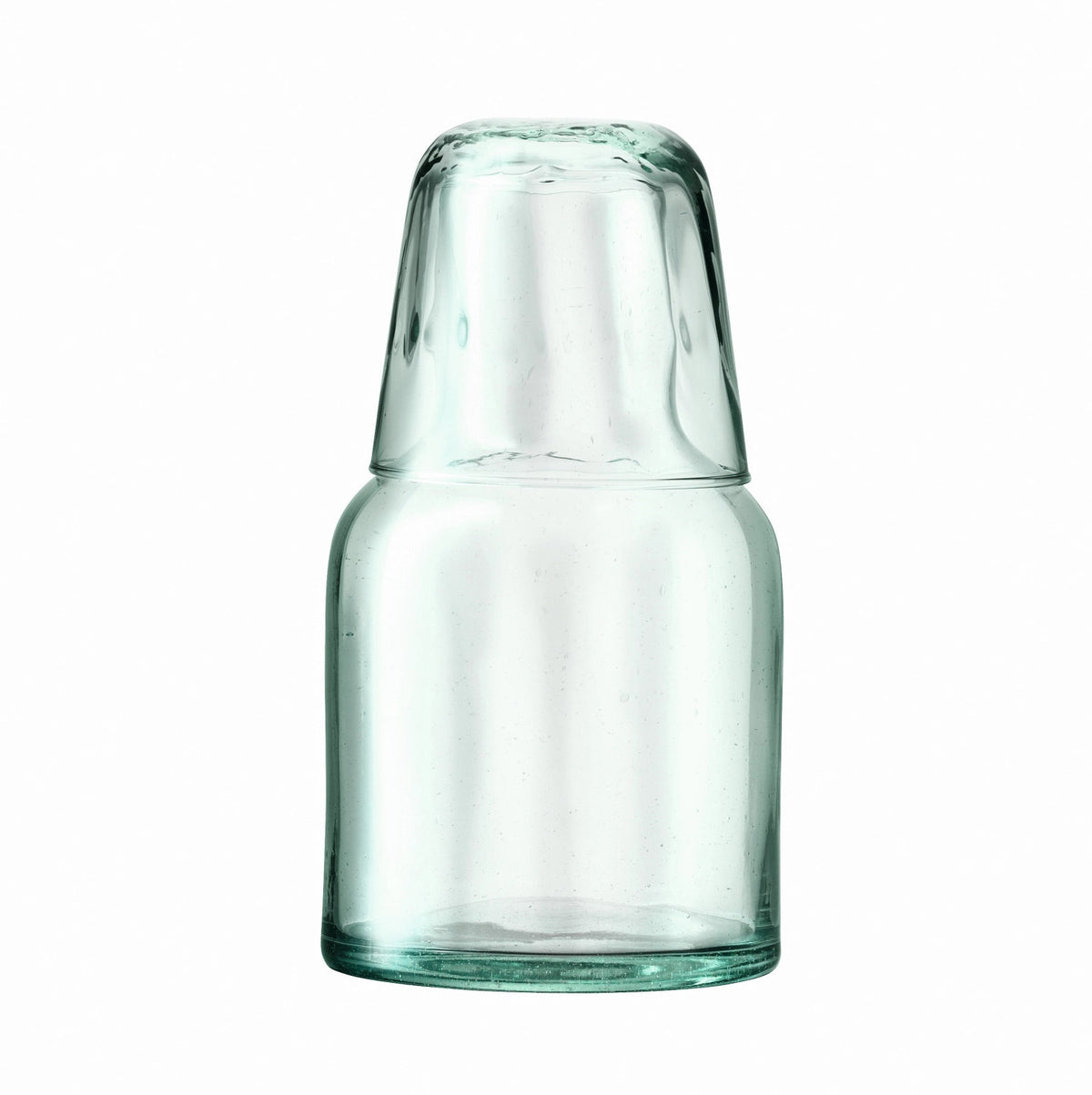 Mia Karaffe Glas 950ml - recy. Optik in Transparent präsentiert im Onlineshop von KAQTU Design AG. Karaffe ist von LSA