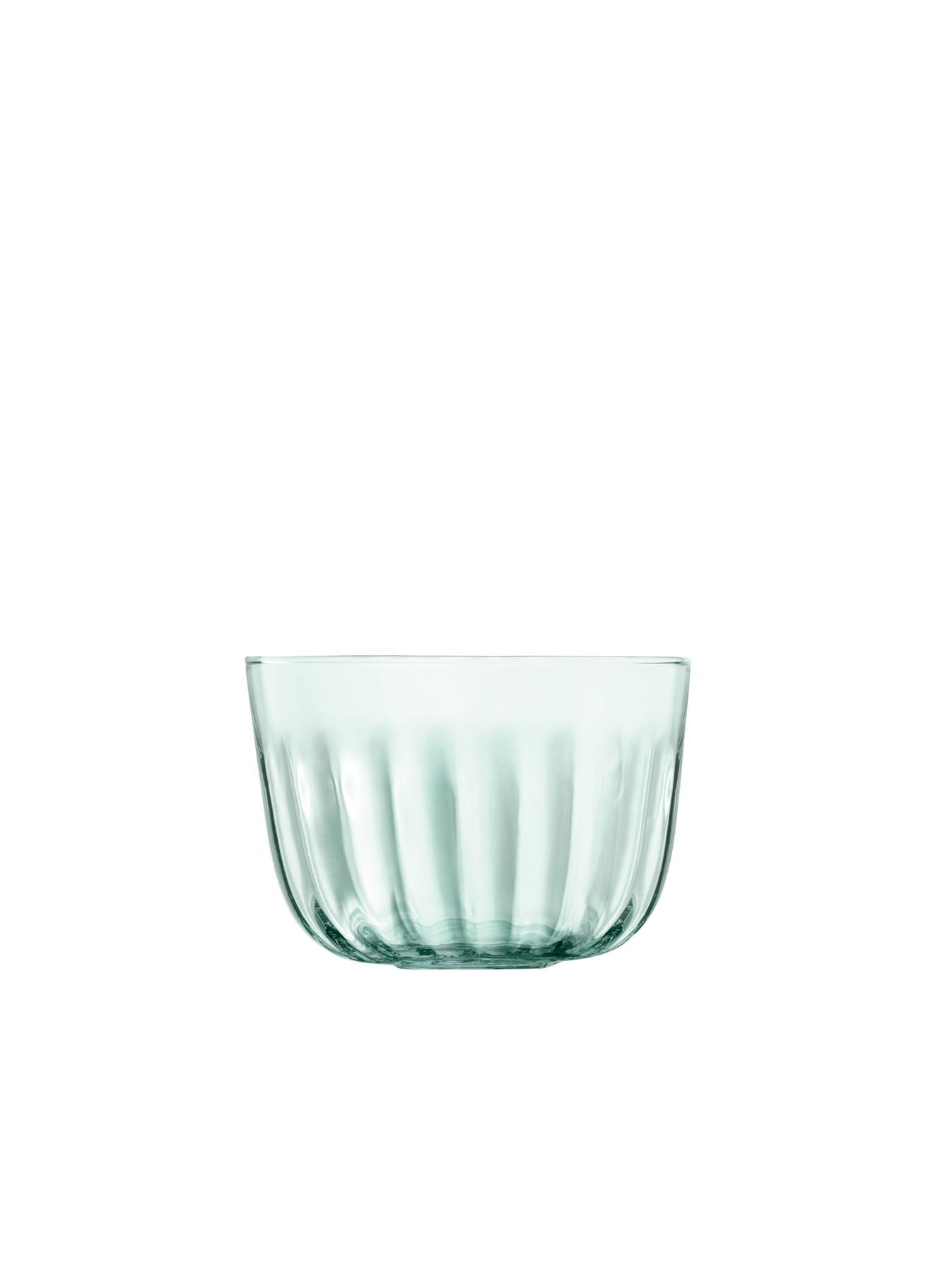 Mia Schale D16cm recy. Optik in Grün präsentiert im Onlineshop von KAQTU Design AG. Schale ist von LSA