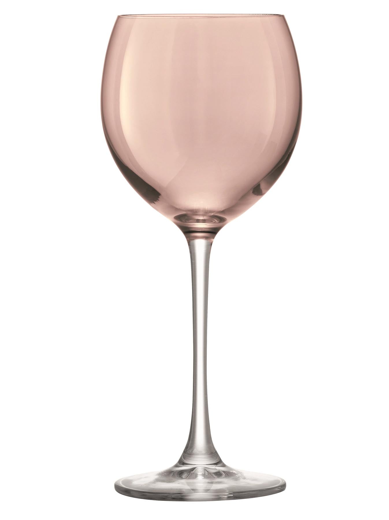 Vielseitiges 4er Set Polka Weingläser (400ml) in ansprechenden Metalltönen, perfekt für festliche Anlässe und kreative Tischgestaltung.