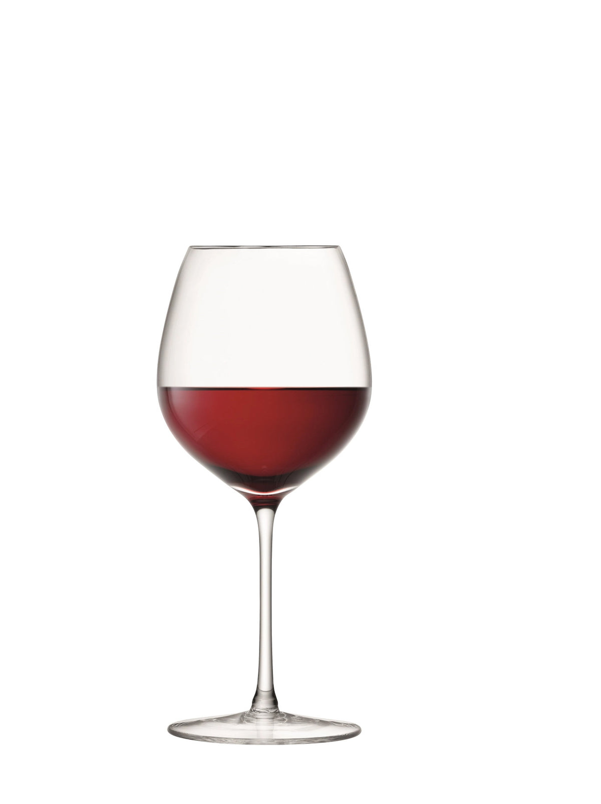 2er Set Wine Rotweinglas 400ml Klar in Transparent präsentiert im Onlineshop von KAQTU Design AG. Wein- & Sektglas ist von LSA