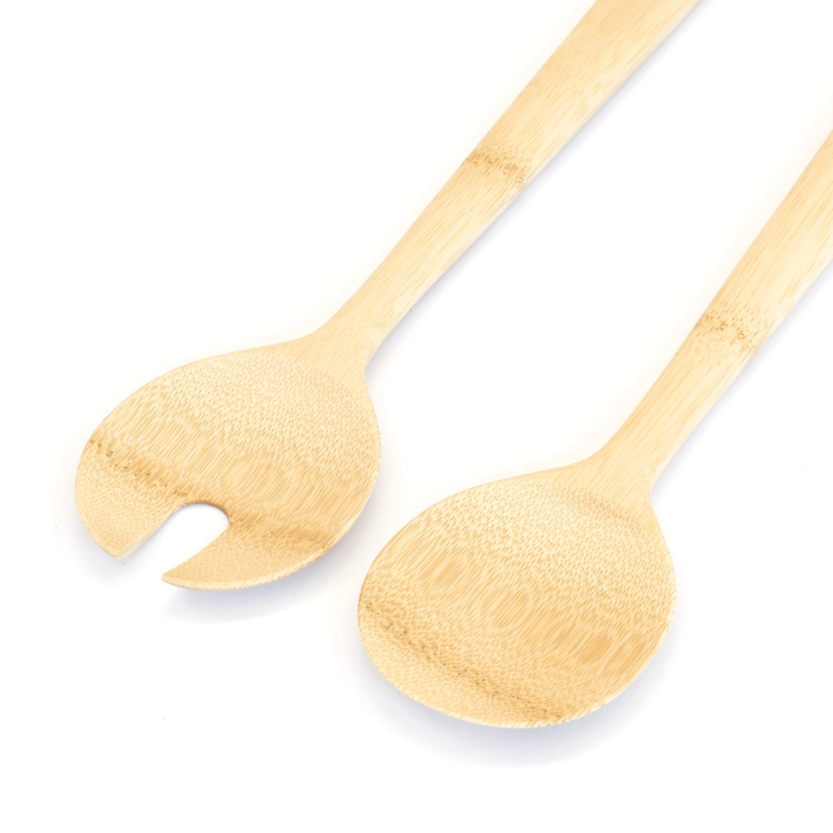 Pebbly Salatbesteck, Bambus, 27cm in Braun präsentiert im Onlineshop von KAQTU Design AG. Salatzubehör ist von Pebbly