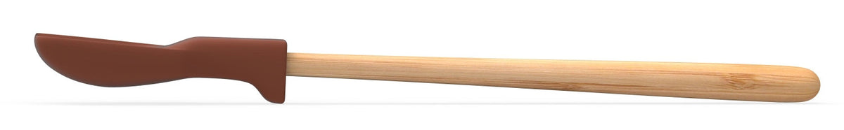 Pebbly Mini Spachtel, Schokolade, 24cm in Braun präsentiert im Onlineshop von KAQTU Design AG. Backutensilien ist von Pebbly