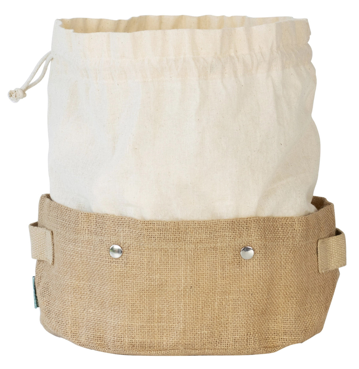 Pebbly Aufbewahrungstasche mit abnehmbarem Sack, natural M in Beige präsentiert im Onlineshop von KAQTU Design AG. Küchenhelfer ist von Pebbly
