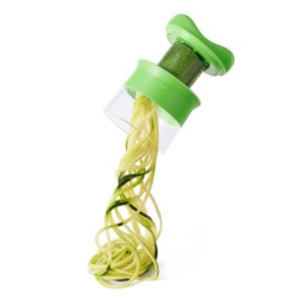 Hand-Spiralizer Gemüseschneider, grün in Grün präsentiert im Onlineshop von KAQTU Design AG. Küchenhelfer ist von OXO