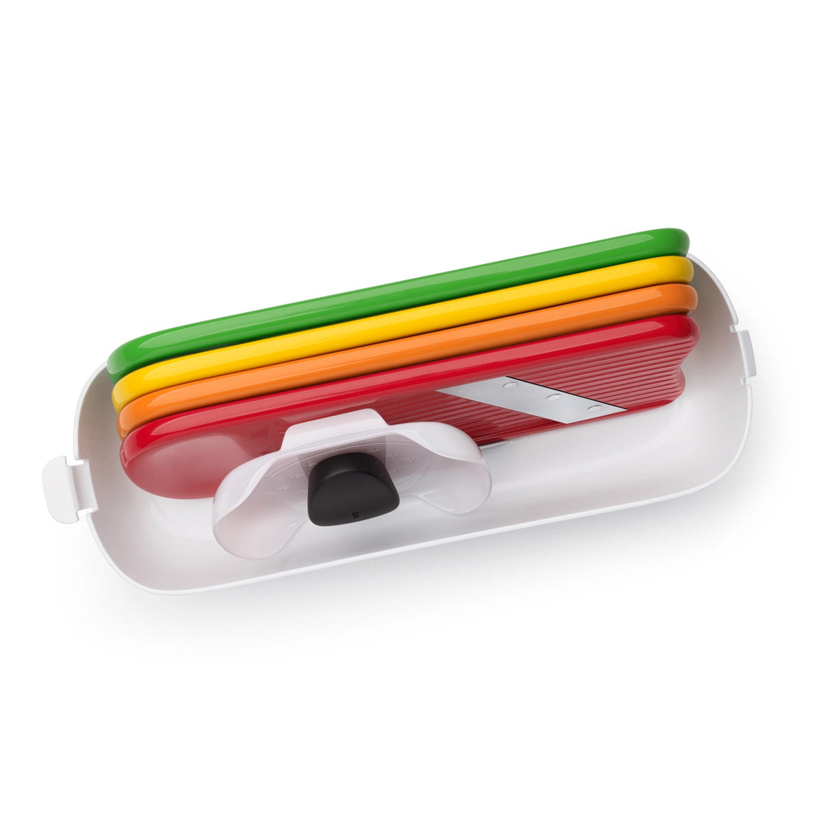 Good Grips Mandoline Set in Weiss präsentiert im Onlineshop von KAQTU Design AG. Küchenhelfer ist von OXO