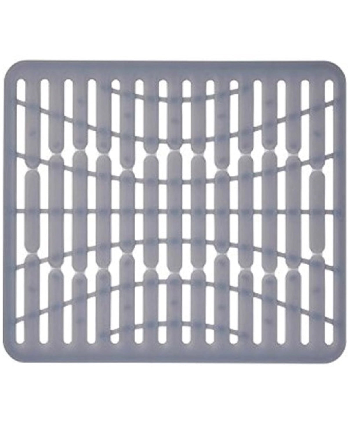 Silikon Spülbeckenmatte, grau, klein, 32x28 cm in Silber präsentiert im Onlineshop von KAQTU Design AG. Abwasch ist von OXO