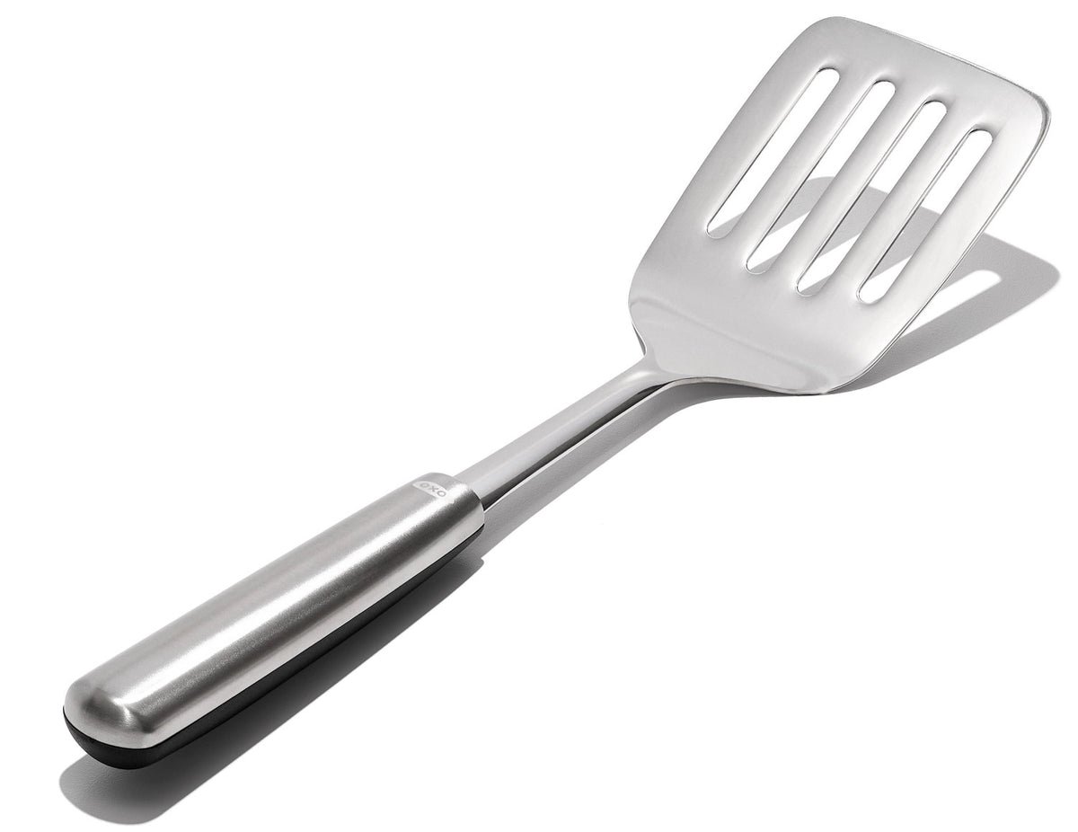 Good Grips Steel Wender in Silber präsentiert im Onlineshop von KAQTU Design AG. Pfannenwender ist von OXO