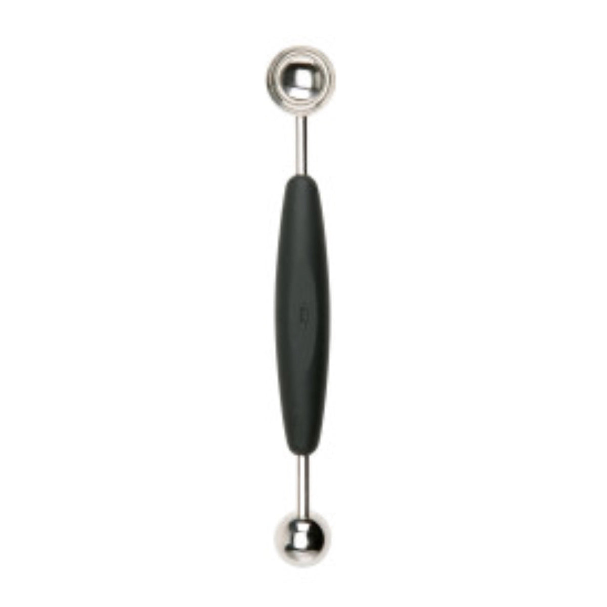 Kugelausstecher für Früchte, schwarz in Schwarz präsentiert im Onlineshop von KAQTU Design AG. Küchenhelfer ist von OXO