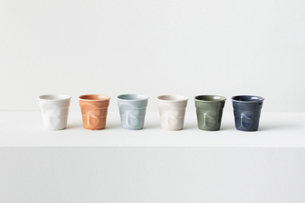 Espresso Knitterbecher 8 cl in Weiss präsentiert im Onlineshop von KAQTU Design AG. Espressotassen ist von Revol