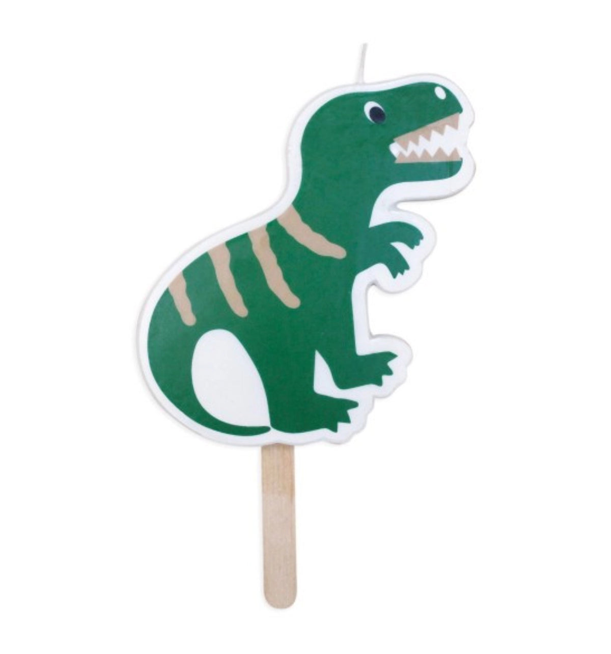 Kerze XXL Dinosaurier in Grün präsentiert im Onlineshop von KAQTU Design AG. Kerzen ist von Scrap Cooking