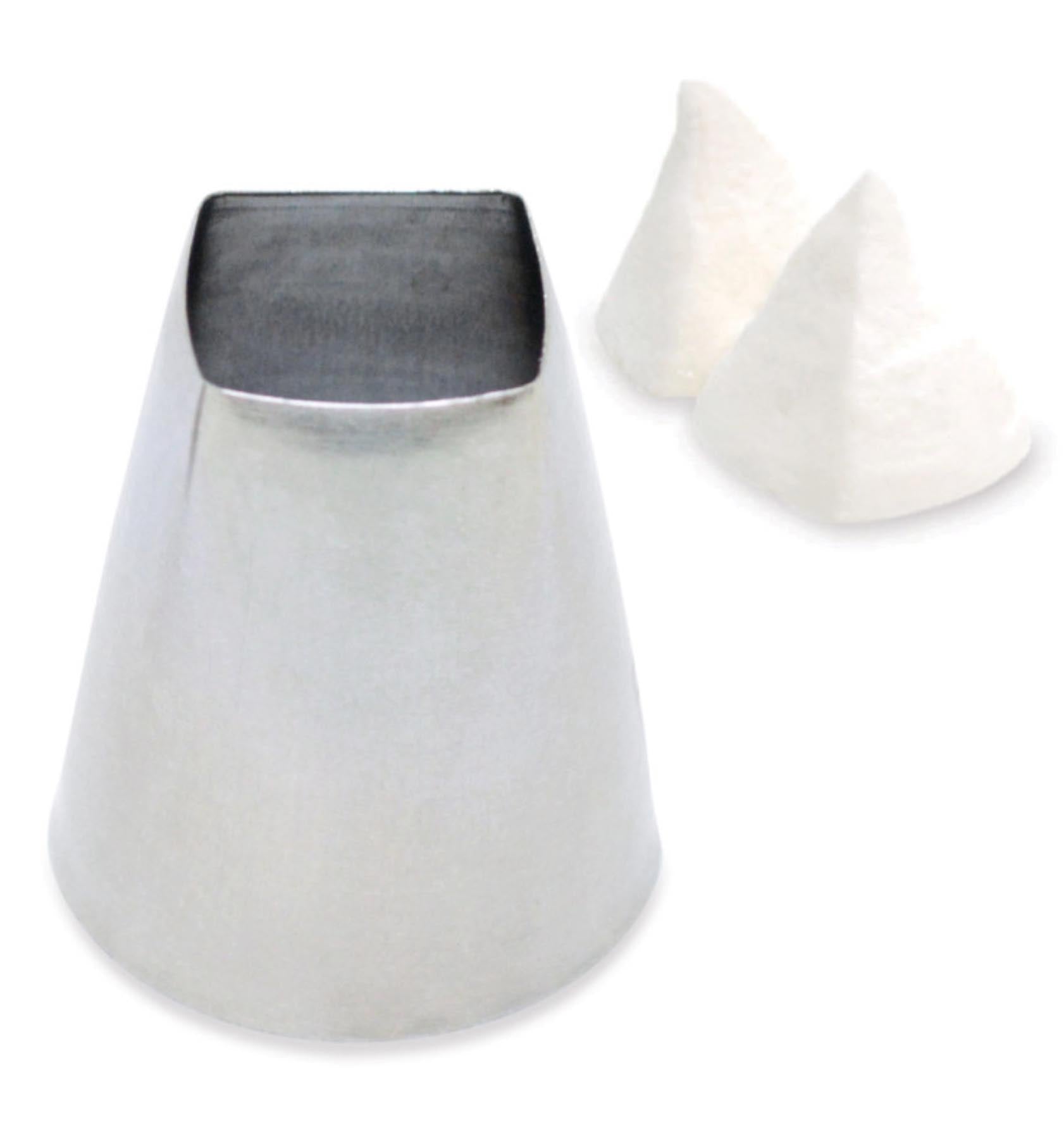 Tülle quadratisch aus Edelstahl in Silber präsentiert im Onlineshop von KAQTU Design AG. Backutensilien ist von Scrap Cooking