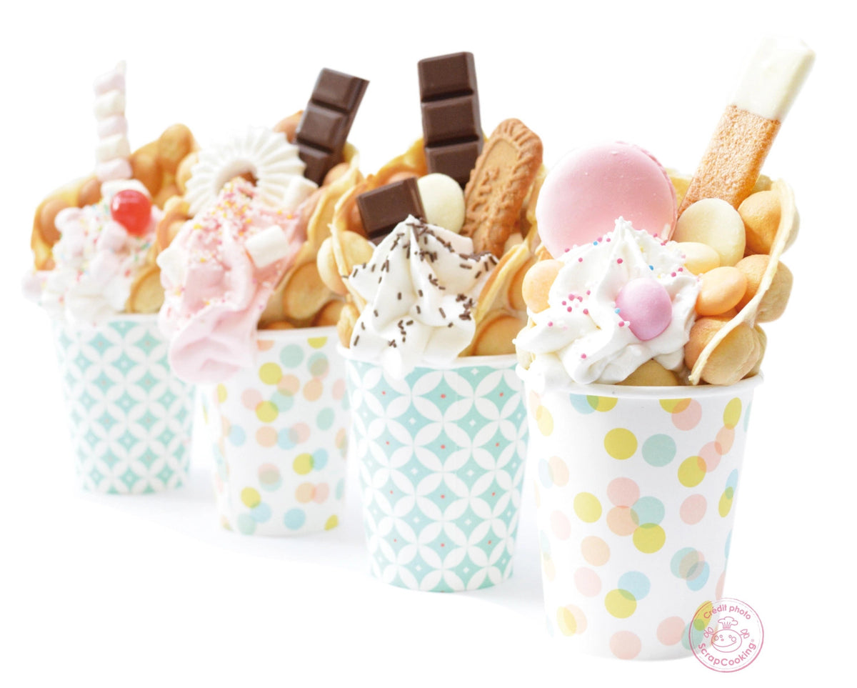 Bubble-Waffles Factory in Grün präsentiert im Onlineshop von KAQTU Design AG. Küchengerät ist von Scrap Cooking