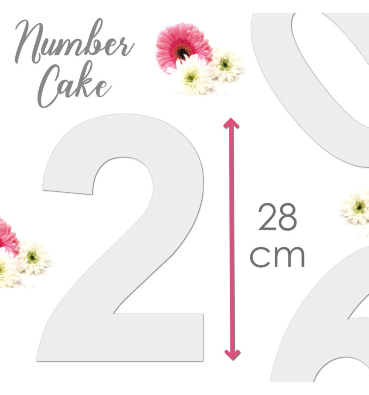 Schablonen Set für Zahlen 0-9 in Mehrfarbig präsentiert im Onlineshop von KAQTU Design AG. Backutensilien ist von Scrap Cooking