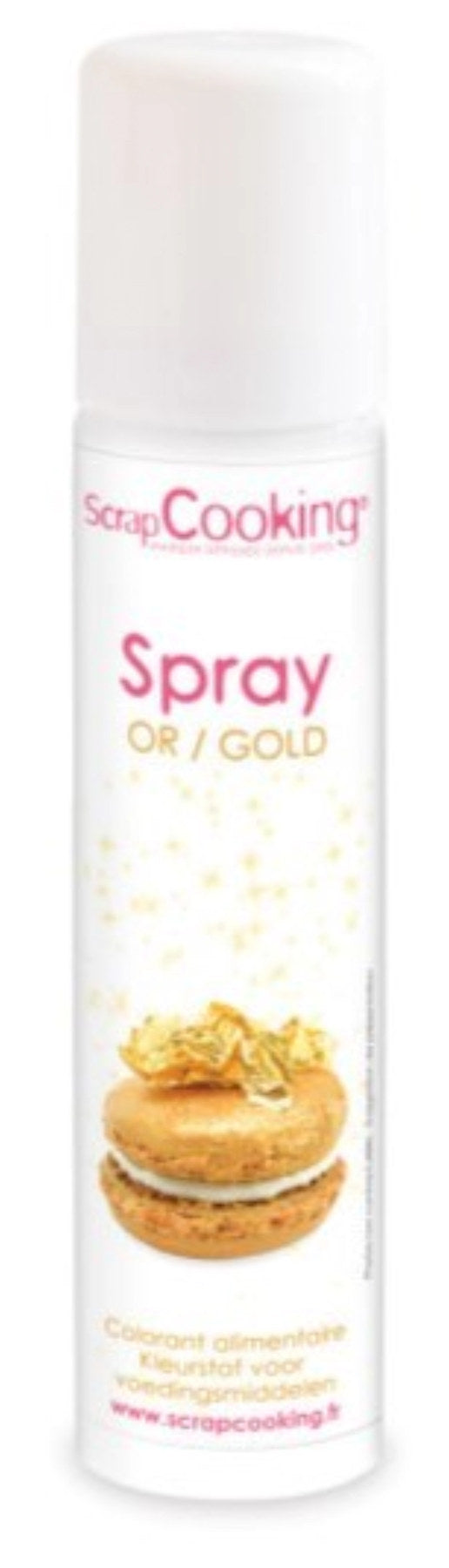 Farbspray Gold 75 ml in Gold präsentiert im Onlineshop von KAQTU Design AG. Zutaten ist von Scrap Cooking