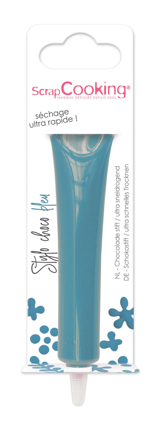 Stift mit Schokoladengeschmack nachtblau 25g in Blau präsentiert im Onlineshop von KAQTU Design AG. Zutaten ist von Scrap Cooking