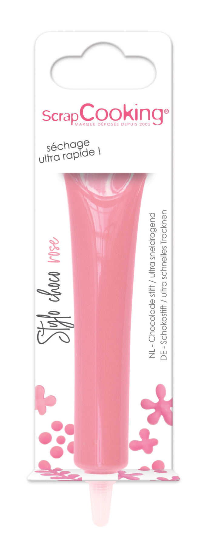 Stift mit Schokoladengeschmack fuchsia 25g in Violett präsentiert im Onlineshop von KAQTU Design AG. Zutaten ist von Scrap Cooking
