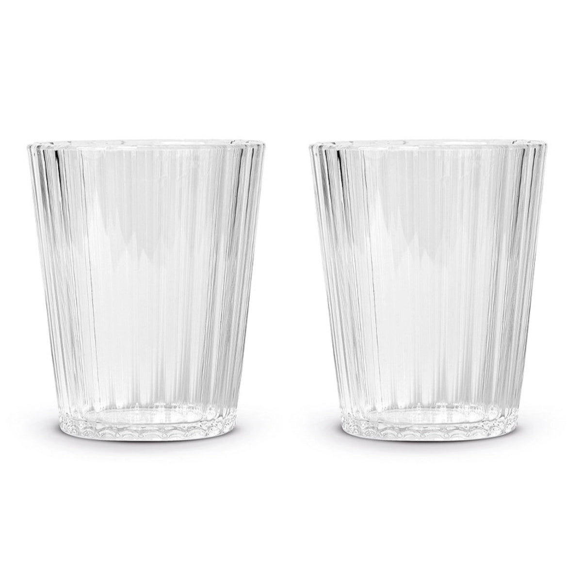 2er Set Gläser aus Acryl 350ml in Transparent präsentiert im Onlineshop von KAQTU Design AG. Glas ist von Easy Life