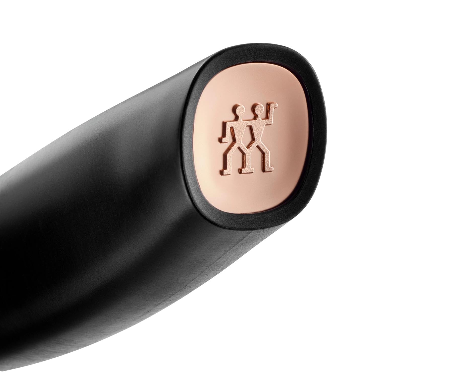Hochwertiges Tranchiermesser in edlem rose-gold von Zwilling, perfekt für feine Schnitte und anspruchsvolles Kochen.