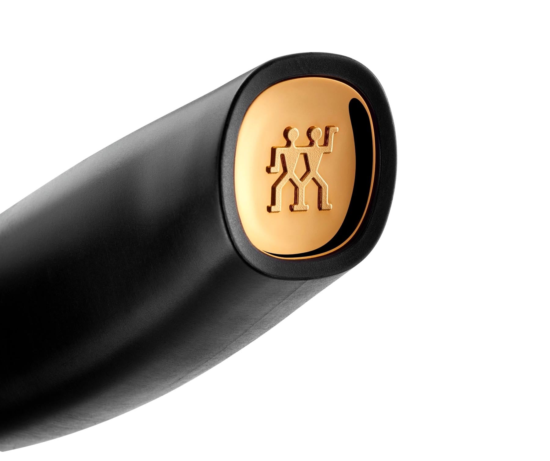 Elegantes Zwilling All Star Chin. Hackmesser 150 in gold-polierter Ausführung, ideal für präzise Schneidarbeiten in jeder modernen Küche.