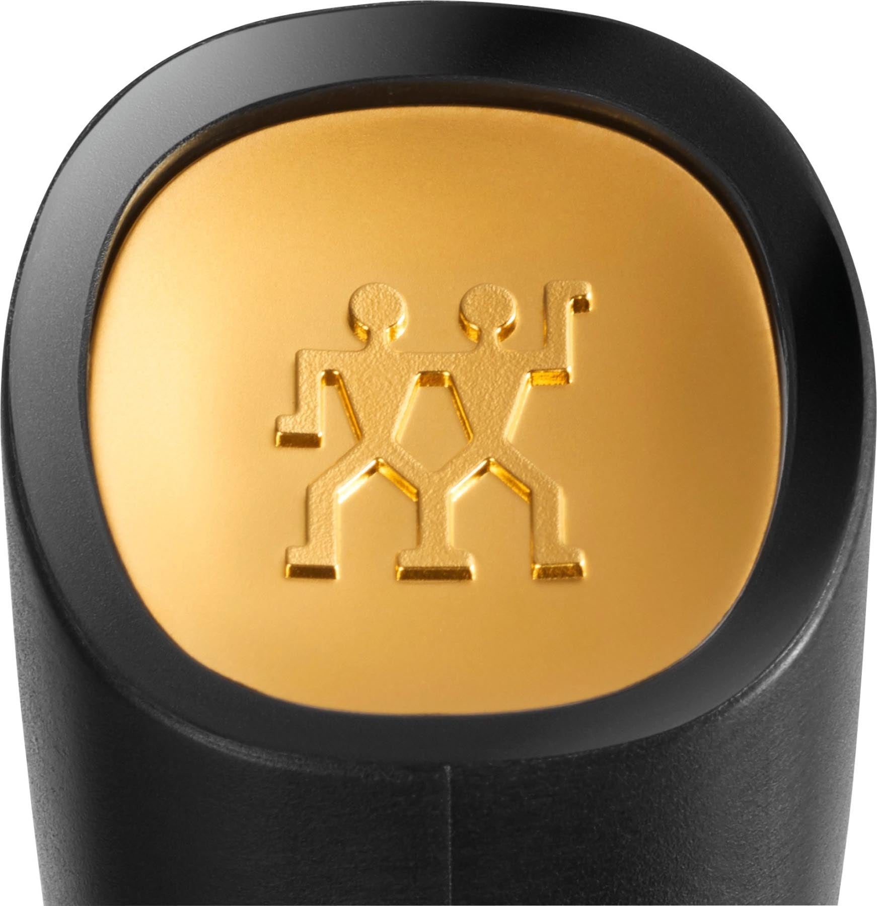 Elegantes Tranchiermesser von Zwilling in gold-matt, ideal für präzise Fleischschnitte und anspruchsvolles Kochen.