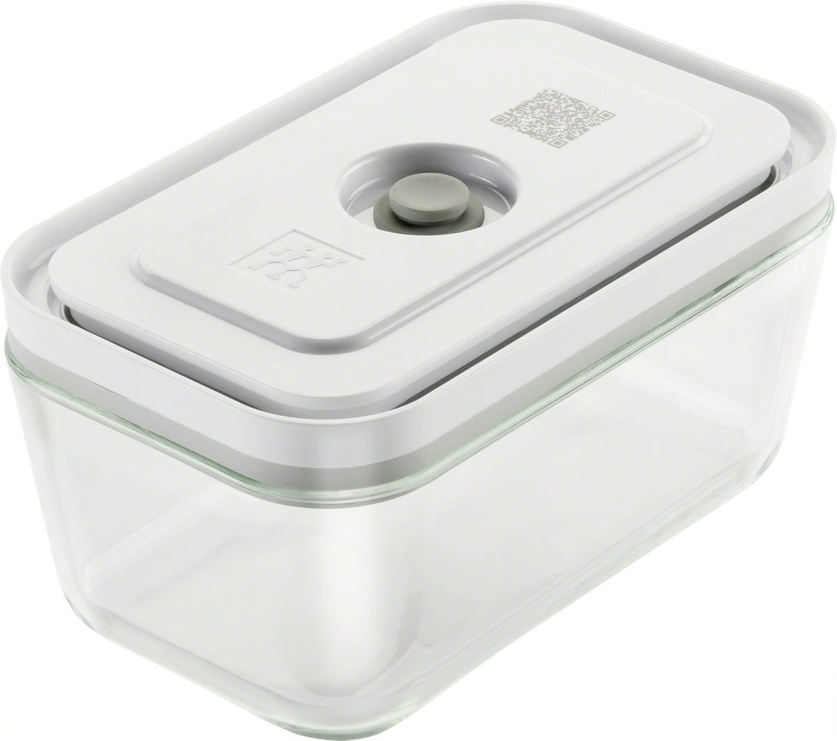 Vakuumbox M, Glas, 18.2x11.2x9.8 cm - 0.9L in Transparent präsentiert im Onlineshop von KAQTU Design AG. Aufbewahrungsbehälter ist von Zwilling Kitchen