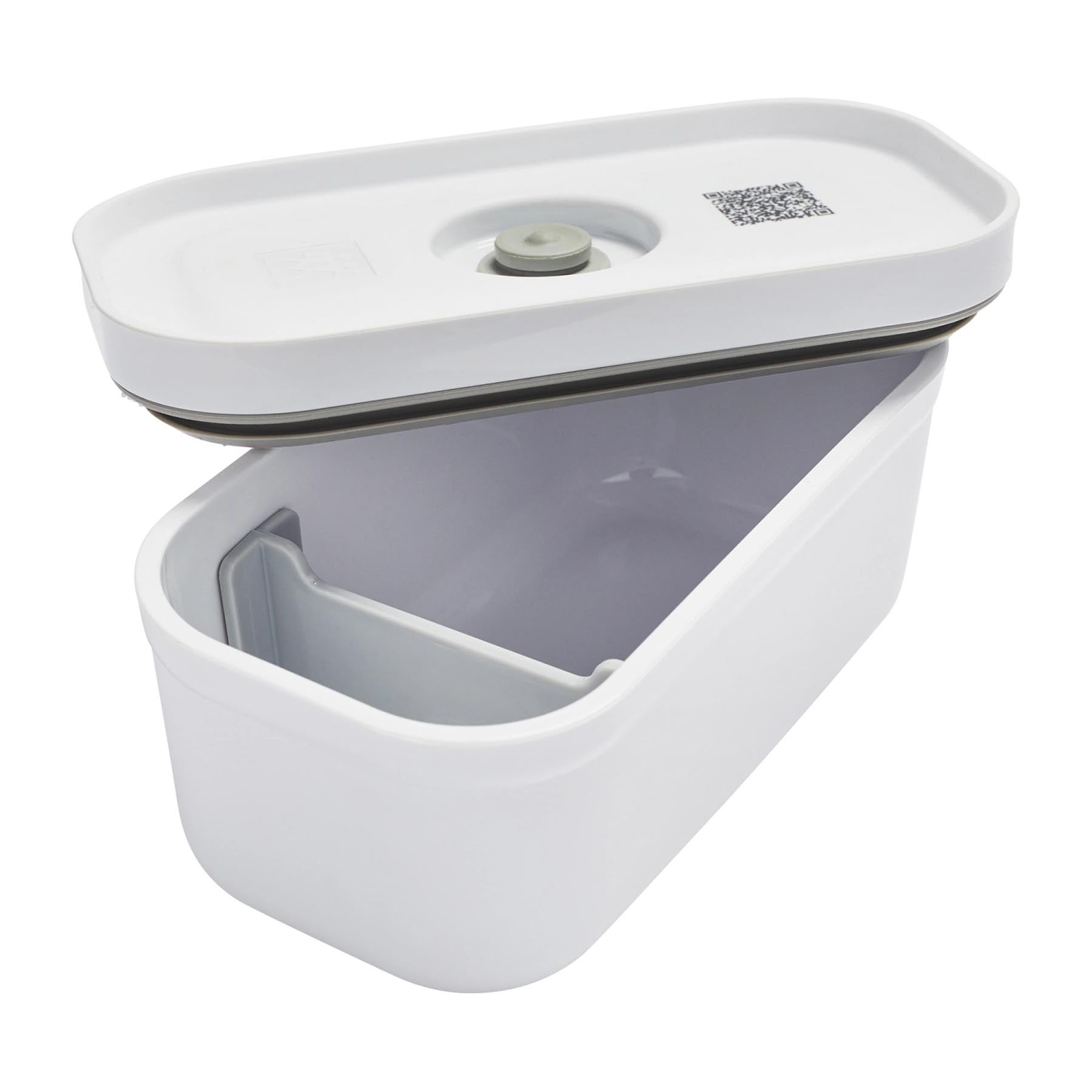 Vakuum Lunchbox, S, Kunststoff, 15.x8.7x7.7cm - 0.5L in Weiss präsentiert im Onlineshop von KAQTU Design AG. Aufbewahrungsdose ist von Zwilling