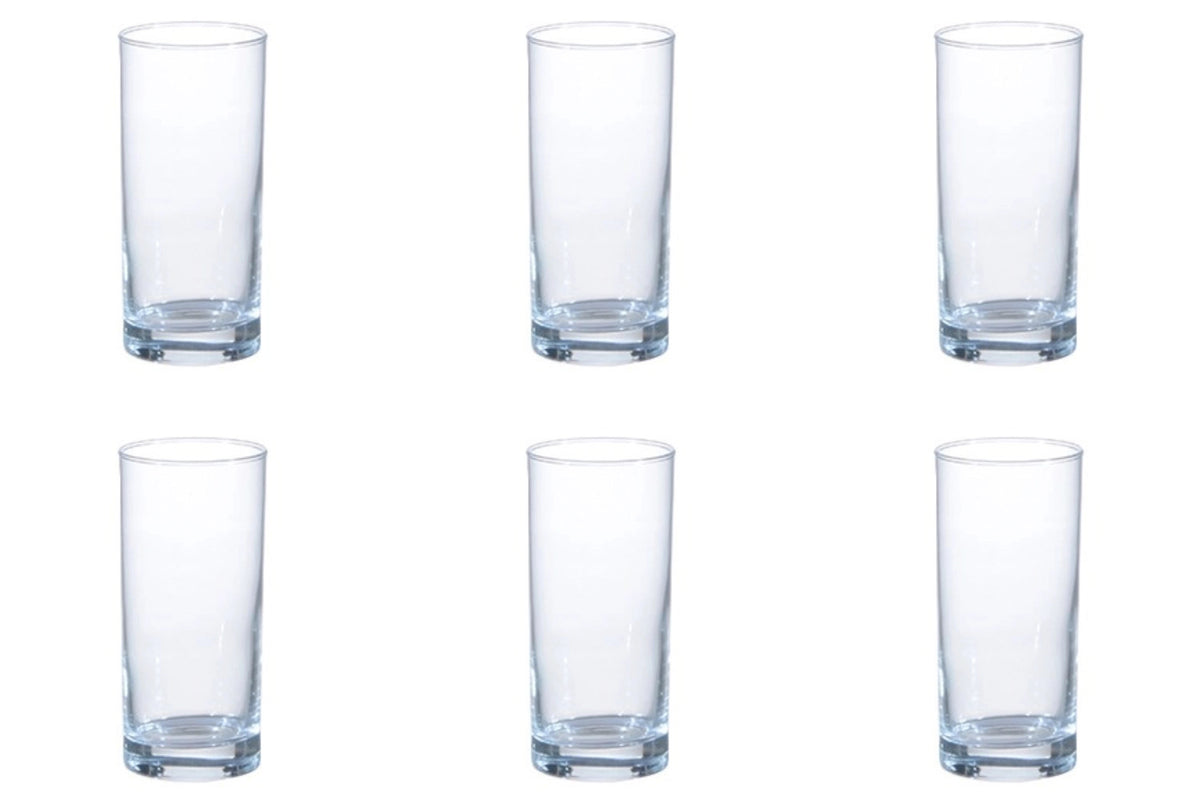 6er Set Amsterdam Becher 27cl in Transparent präsentiert im Onlineshop von KAQTU Design AG. Glas ist von GHA