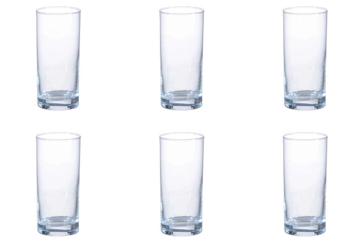 6er Set Amsterdam Becher 27cl in Transparent präsentiert im Onlineshop von KAQTU Design AG. Glas ist von GHA