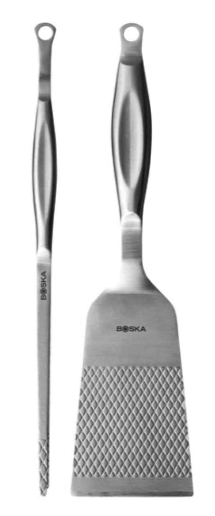 2tlg Monaco+ BBQ Tools in Braun präsentiert im Onlineshop von KAQTU Design AG. Grillzubehör ist von Boska