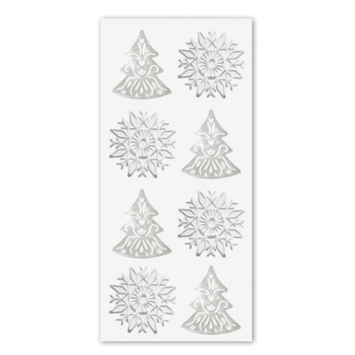 Backform für Kuchentopper Weihnachten gemischt in Weiss präsentiert im Onlineshop von KAQTU Design AG. Backform / Backblech ist von Scrap Cooking