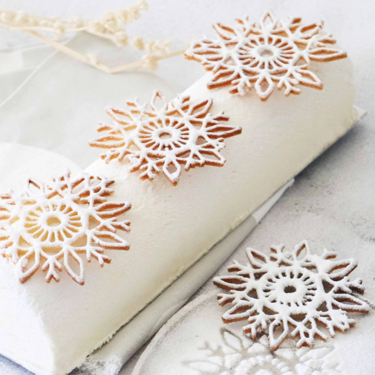 Farbpulver Schneepulver samtig glitzernd in Weiss präsentiert im Onlineshop von KAQTU Design AG. Zutaten ist von Scrap Cooking