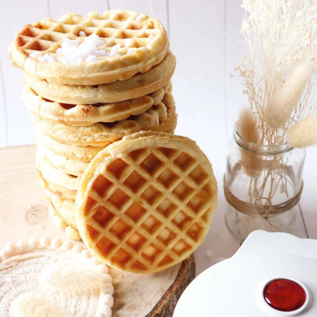 Teigmischung Waffeln 480g in Braun präsentiert im Onlineshop von KAQTU Design AG. Zutaten ist von Scrap Cooking