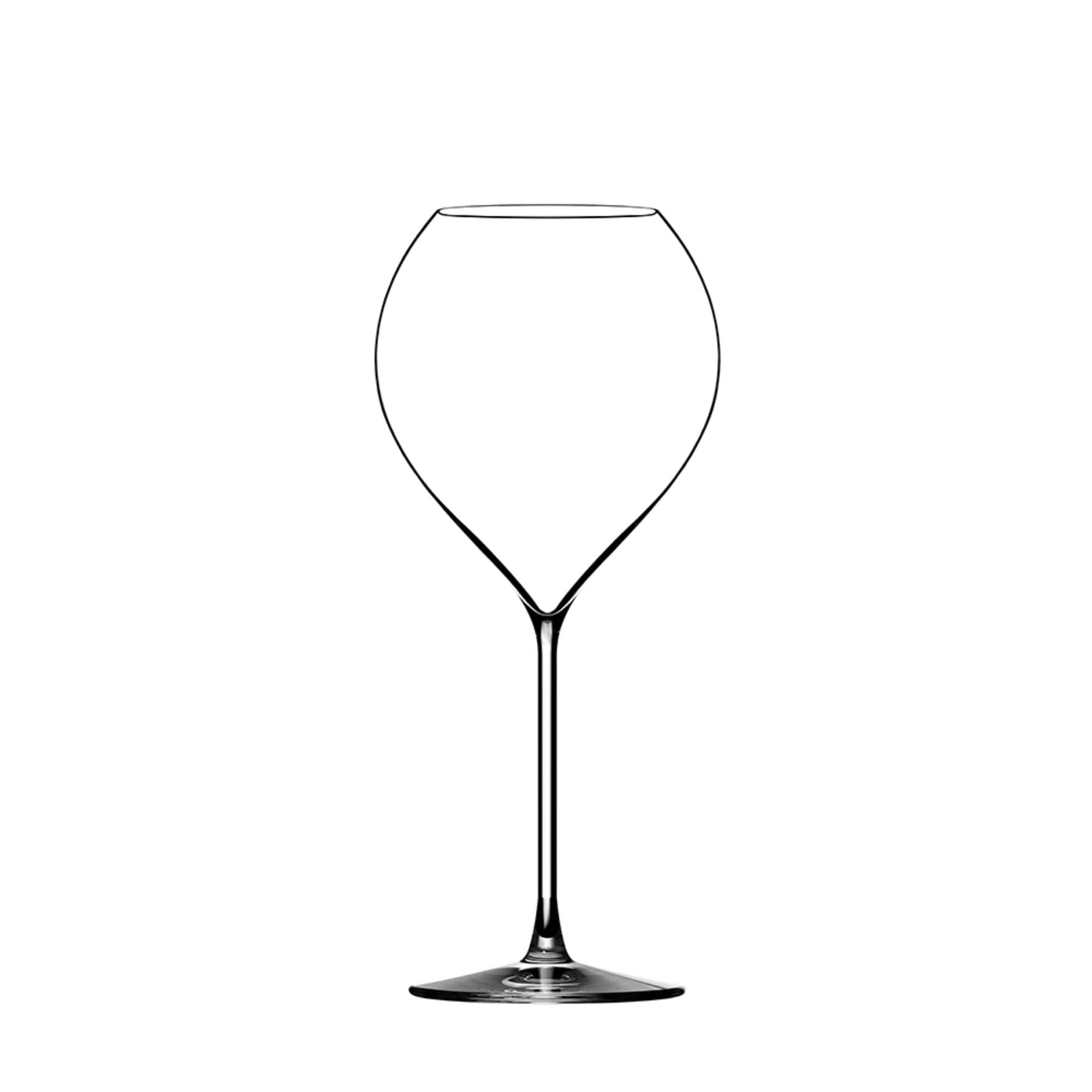 Jamesse Synergie Weinglas 52cl in Transparent präsentiert im Onlineshop von KAQTU Design AG. Glas ist von Lehmann Glass