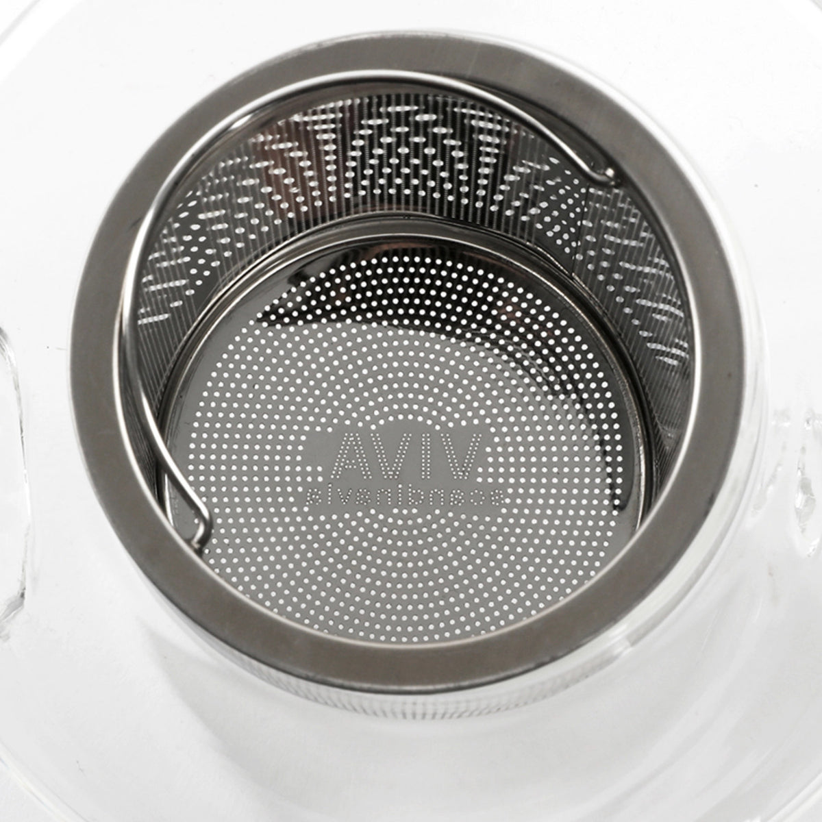 Infusion Teekrug mit Holzdeckel 0.5l Borosilikat in Weiss präsentiert im Onlineshop von KAQTU Design AG. Krug ist von Viva