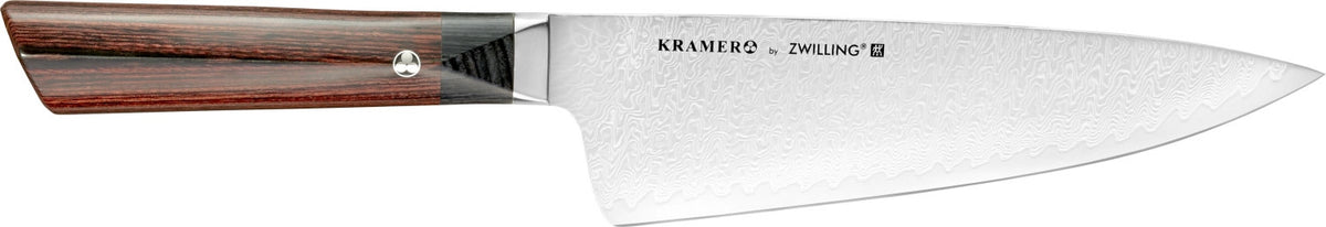 Kramer Meiji Kochmesser 20cm in Braun präsentiert im Onlineshop von KAQTU Design AG. Küchenmesser ist von Zwilling