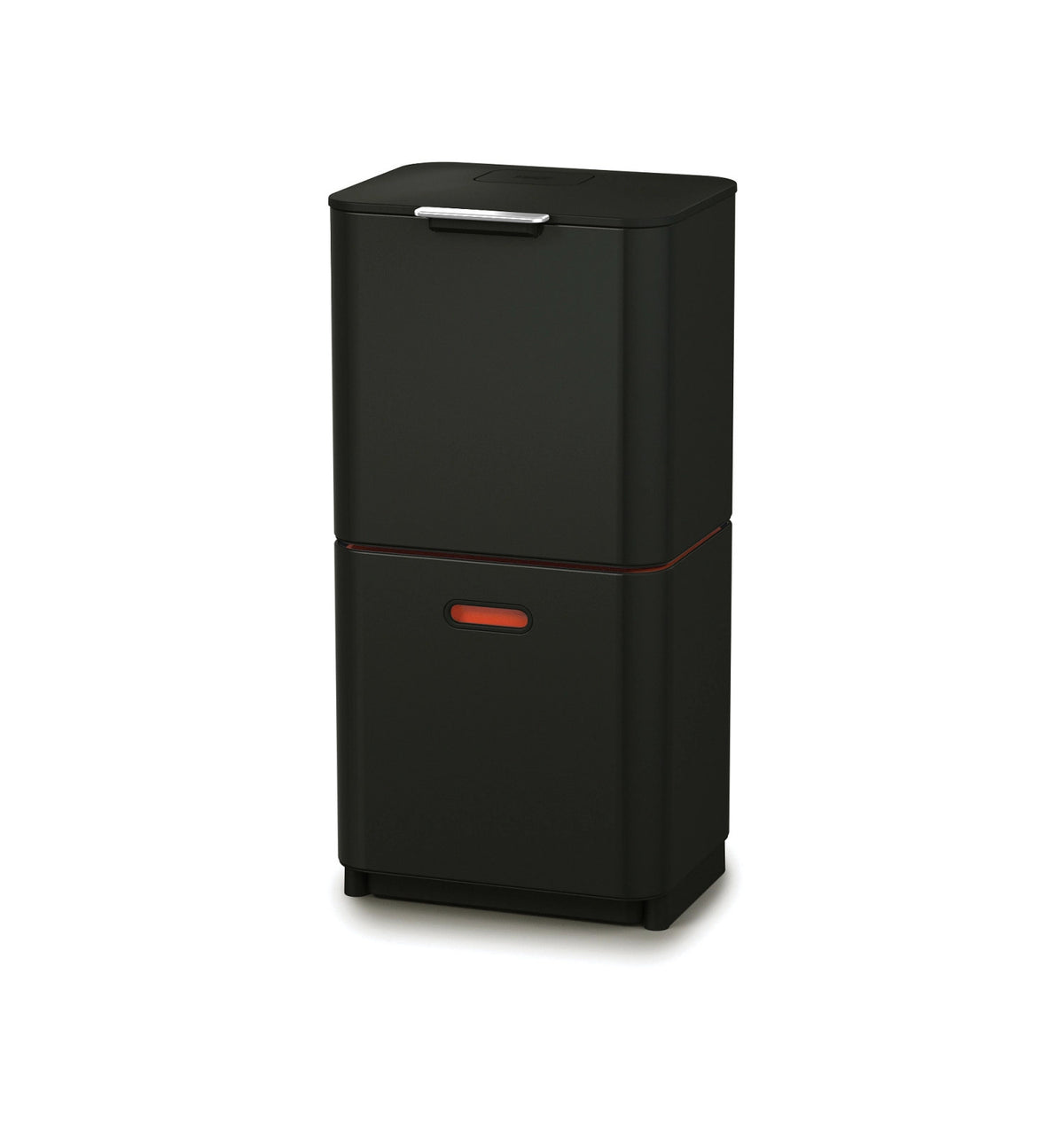 Totem Max 60L, carbon black in Schwarz präsentiert im Onlineshop von KAQTU Design AG. Abfalleimer ist von Joseph Joseph