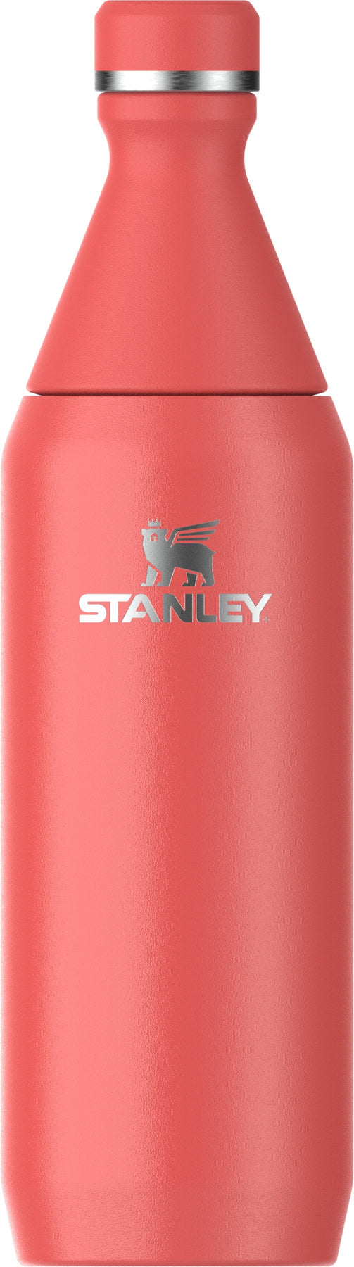 All Day Slim Flasche 0.6l hot coral gloss in Rot präsentiert im Onlineshop von KAQTU Design AG. Thermosflasche ist von Stanley