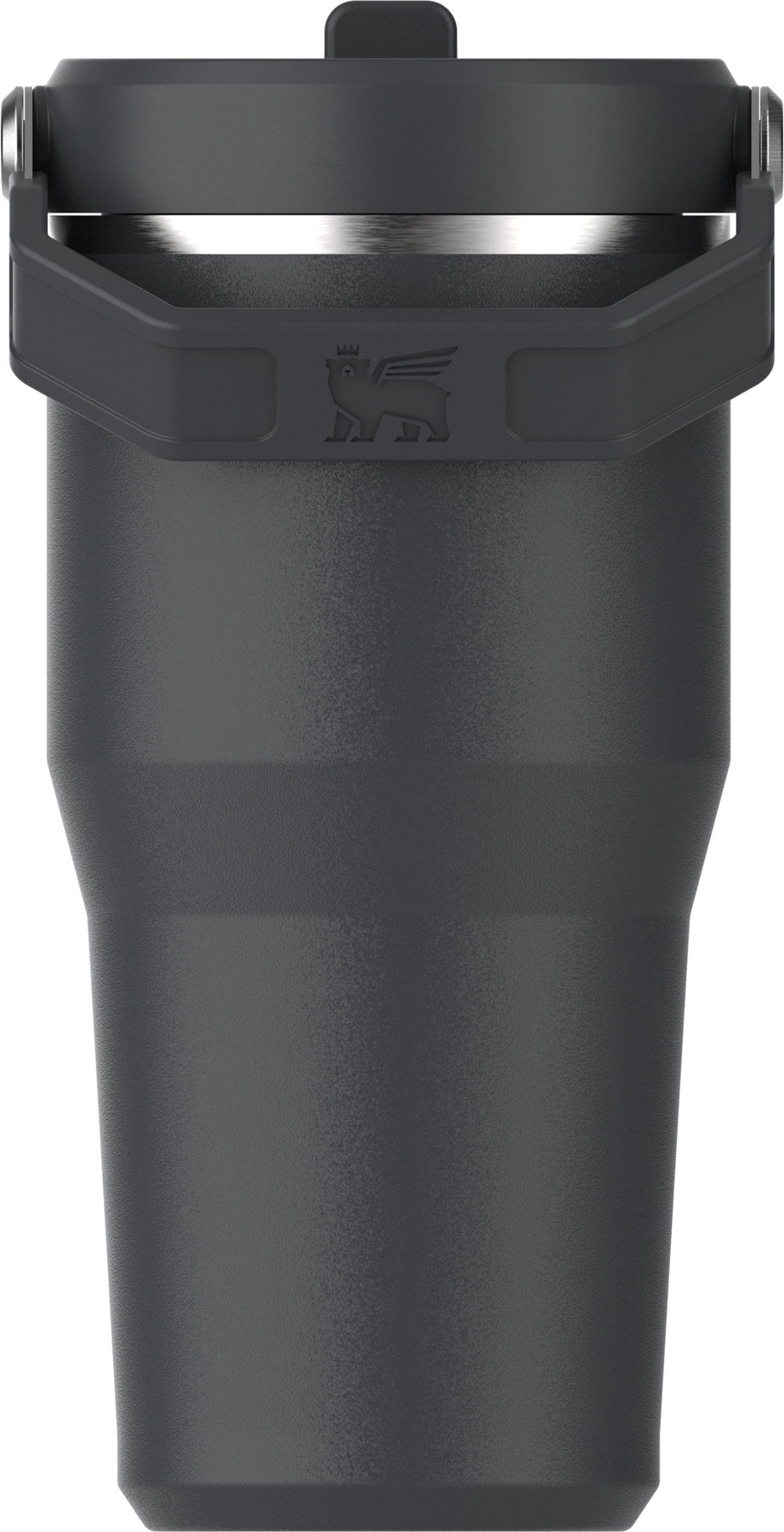 IceFlow Flip Straw Becher 0.6l black 2.0 in Schwarz präsentiert im Onlineshop von KAQTU Design AG. Thermosflasche ist von Stanley