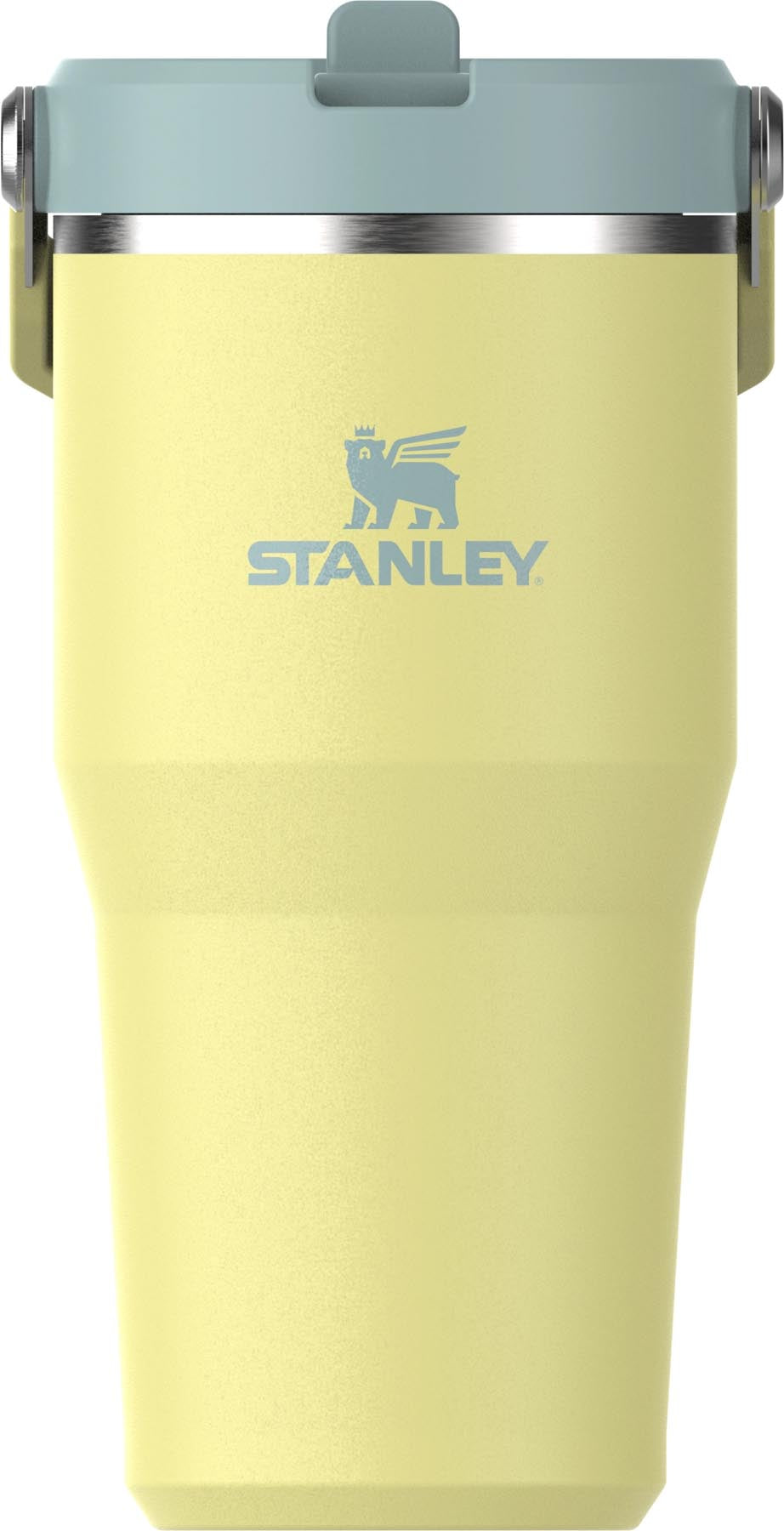 IceFlow Flip Straw Becher 0.6l pomelo in Gelb präsentiert im Onlineshop von KAQTU Design AG. Aufbewahrungsbehälter ist von Stanley
